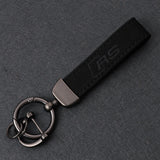 Audi RS Sline Suede Metal Car Keyring Pendant