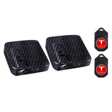 2pcs Tesla Wireless Car Welcome Door Laser Projection LED Light