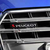 Peugeot Logo Car Front Hood Grille LED Light