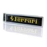 2pcs/set Ferrari Logo Metal Car Side Sticker Auto Emblem Badge