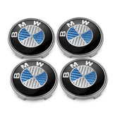 4pcs/set 68mm BMW X1 X3 X5 X6 1 3 5 7 Series Car Wheel Center Hub Cap Auto Hub Cover Emblem Badge Decal