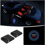 2pcs Audi Sline RS Wireless Car Welcome Door Laser Projection LED Light