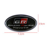 Toyota TRD Elliptical Metal Car Window Sticker Emblem Badge Decal