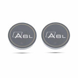 2pcs Audi A1 A2 A3 A4 Q1 Q2 Q3 Q4 S4 S5 S6 S7 Logo Car Water Coasters 7-color LED Light Cup Mat Holder