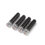 4pcs/set Audi Sline Logo Car Door Bolt Lock Pins Gate Lock Screws
