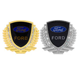 Ford Metal Diamond Car Rear Sticker Auto Window Emblem Badge Decal