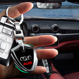 Audi Sline Metal Car Logo Keychain Keyring
