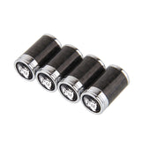 4pcs/set Holden Logo Carbon Fiber Car Air Valve Stem Cap Auto Tyre Valve Covers