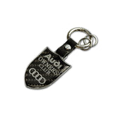 Audi Sline RS Carbon Fiber Car Keychain Pendant