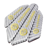 4pcs/set Alfa Romeo Carbon Fiber Car Door Anti-Scratch Sticker Door Side Protection Bumper Strips