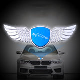 Jaguar Metal Wings Car Front Sticker Emblem Badge Decal