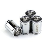 4pcs Acura Logo Car Tire Valve Caps