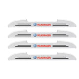 4pcs VW Car Door Bumper Strip Anti-collision Protection Sticker