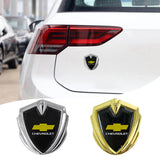 Chevrolet Car Logo Shield Metal Auto Window Sticker Emblem Badge Decal