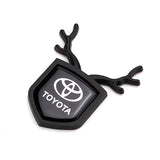 Toyota ABS Deer Car Rear Sticker Shield Trunk Emblem Badge Decal