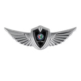 Alfa Romeo Logo 3D Metal Wing Car Emblem Sticker Badge Decal