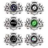 Mercedes Benz AMG Brabus Double Lion Metal Car Rear Sticker Auto Window Emblem Badge Decal