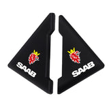 2PCS SAAB Car Door Corner Edge Cover Anti-Scratch Protective Sticker
