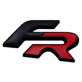 SEAT FR Logo Metal Car Front Hood Grille Emblem Bagde Rear Sticker Decal