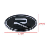 VW Elliptical Metal Car Window Sticker Emblem Badge Decal