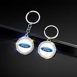 Ford Mustang Logo Diamond Keychain Metal Keyring