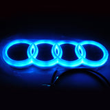 18.2x5.8cm Audi Car LED Light Front Rear Emblem Badge