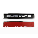 2pcs Audi Quattro Metal Car Sticker Emblem Badge Decal Decoration