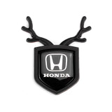 Honda ABS Deer Car Rear Sticker Shield Trunk Emblem Badge Decal