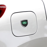2pcs 39x39mm Land Rover Shield Metal Car Window Sticker Emblem Badge Decal