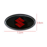 Suzuki Elliptical Metal Car Window Sticker Emblem Badge Decal