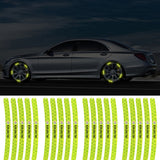 20pcs/set Buick Car Wheel Rim Warning Reflective Emblem Stickers