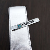 2pcs Mazda Logo Car Fender Side Emblem Badge Sticker