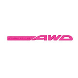 Subaru SYMMETRICAL AWD Logo Metal Letter Car Rear Sticker Decal Emblem Badge