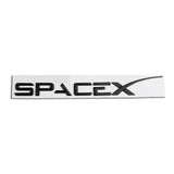 Tesla SpaceX Logo Metal Car Rear Sticker Emblem Badge Decal