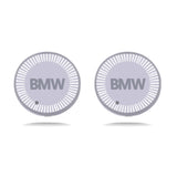 2pcs BMW M Power Logo Car Water Coasters 7-color LED Light Cup Mat Holder