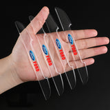 4pcs Ford Car Door Bumper Strip Anti-collision Protection Sticker