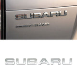 Subaru Logo Metal Letter Car Rear Sticker Decal Emblem Badge