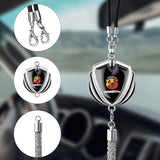 Abarth Car Interior Hanging Pendant