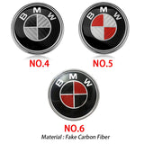 1PC 82mm BMW Logo Car Front Hood Emblem Rear Badge Decal