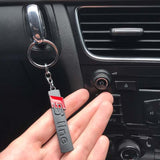 Audi Sline Supercharged S4 Logo Metal Car Keychain Keyring