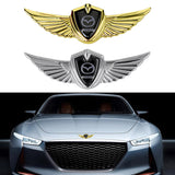 Mazda Logo 3D Metal Wing Car Emblem Sticker Badge Decal