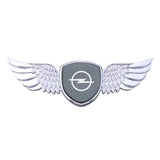 Opel Logo Metal Wings Car Front Hood Bonnet Center Sticker Emblem