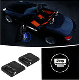 2pcs Jeep Wireless Car Welcome Door Laser Projection LED Light