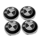 4pcs/set 68mm BMW X1 X3 X5 X6 1 3 5 7 Series Car Wheel Center Hub Cap Auto Hub Cover Emblem Badge Decal