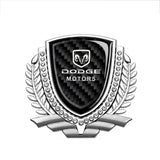 Dodge Metal Diamond Car Rear Sticker Trunk Emblem Badge Decal