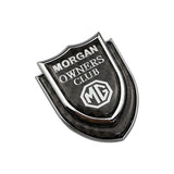 MG Shield Carbon Fiber Car Rear Sticker Window Emblem Badge Decal