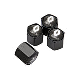 4pcs/set Renault Car Air Valve Stem Cap Auto Tyre Valve Covers