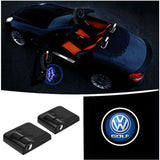 2pcs Volkswagen VW Wireless Car Welcome Door Laser Projection LED Light