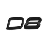 Volvo D2 D3 D4 D5 D6 D7 D8 Metal Car Rear Sticker Emblem Badge Decal