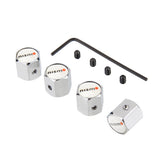 4pcs/set Nissan Nismo GTR Anti-Theft Car Air Valve Stem Cap Auto Tyre Valve Covers